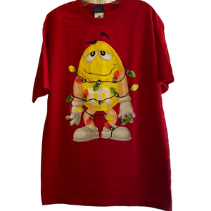 M&M'S Red T-Shirt with Yellow Character